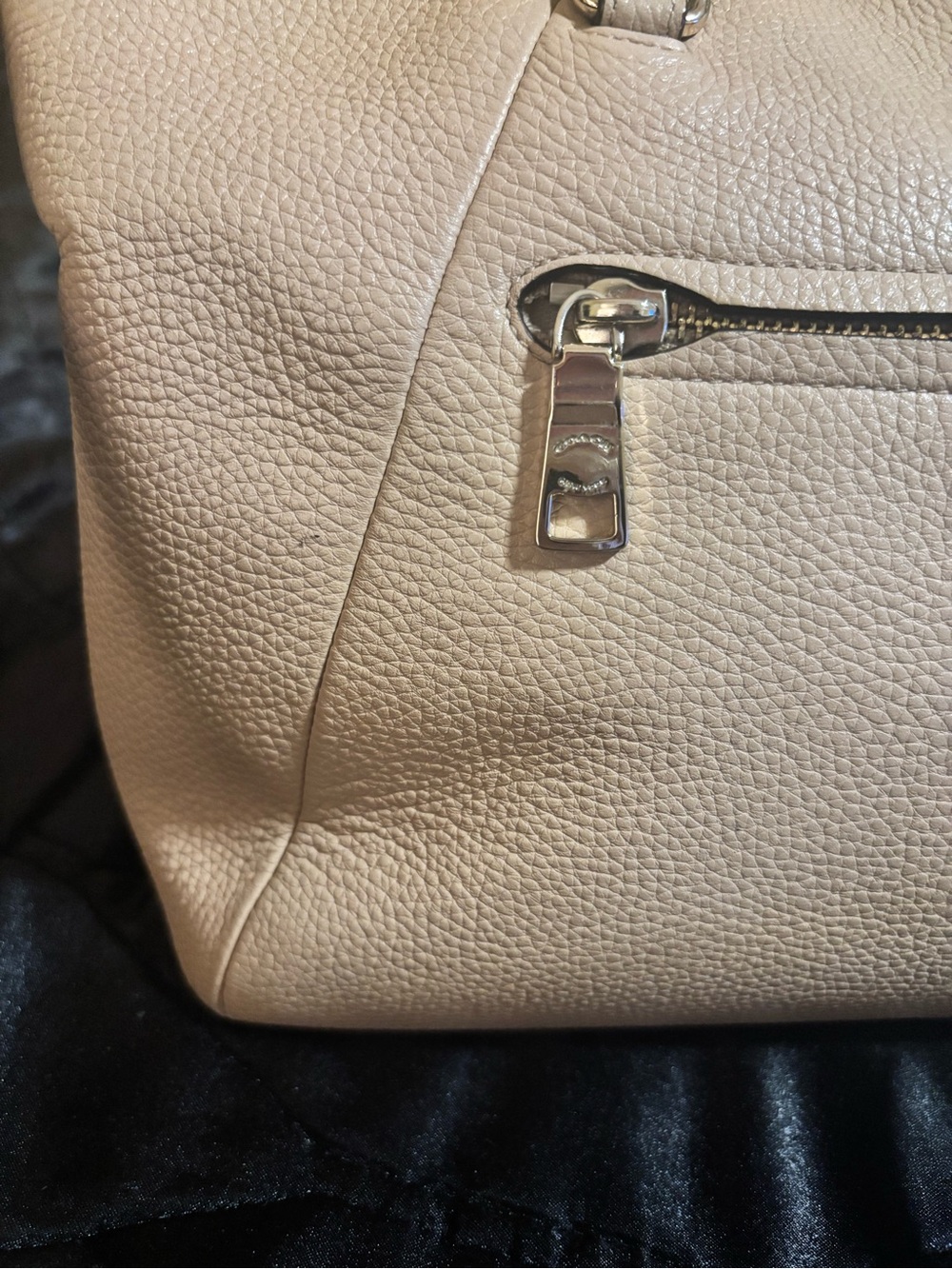 Coach Pebble Leather Satchel in Taupe - Picture 5 of 15